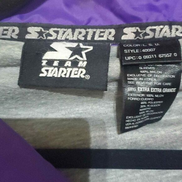 LSU Vintsge Starter Jacket - Size XXL - Picture 9 of 11